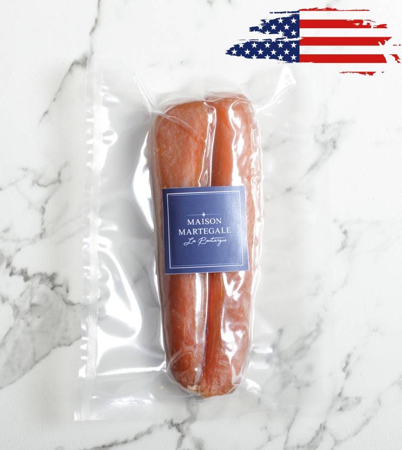 USA - 1kg of Traditional Bottarga Coated No Wax 125-150g