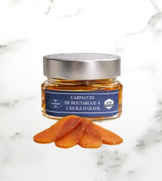 Carpaccio de boutargue à...