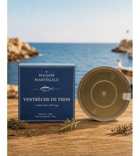 Ventreche de Thon Albacore Premium 750 G